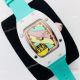 VS Factory Richard Mille RM 07-03 Marshmallow BonBon Watch Green Rubber Strap (2)_th.jpg